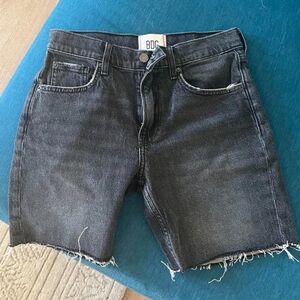 BDG Charcoal Denim Shorts